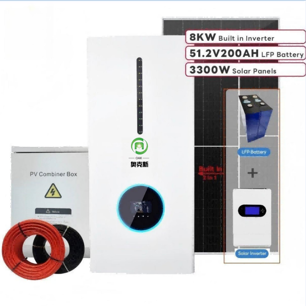Wall Mounted Solar Energy Storage All In One Battery and Inverter 
