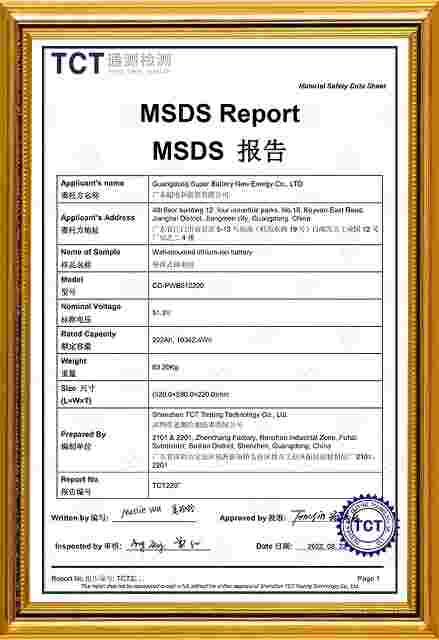 MSDS