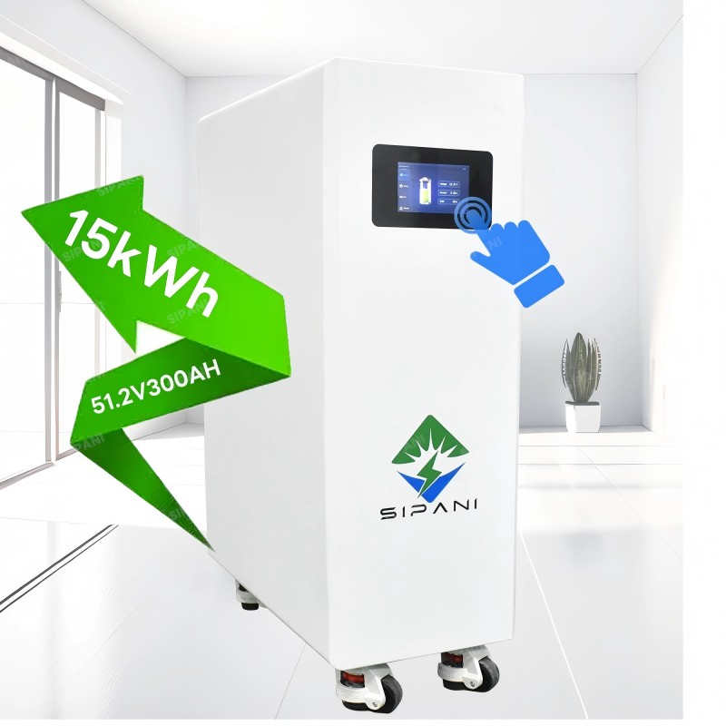 Mobile Inverter Battery Lithium 48V 51.2V 280Ah 304Ah 15kwh Lifepo4 Home Solar Energy Storage System Grade-A LFP Battery Pack 48V 300Ah with Touch Screen