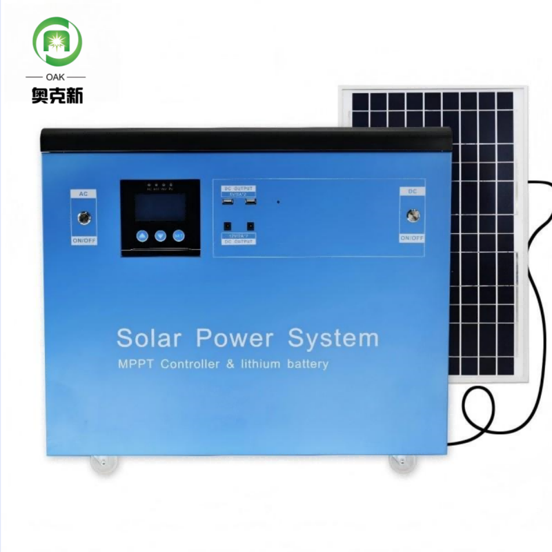 Customized 3000 Watt 22.2v120ah Portable Backup Offgrid Solar Energy Generator Power Station Solar Power System