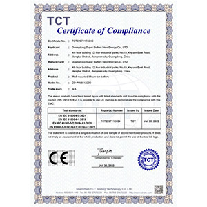 Qualification Certificate
